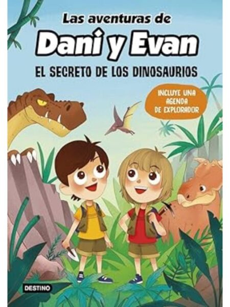 AVENTURAS DE DANI Y EVAN 1, LAS -EL SECRETO DE LOS DINOSAURIOS- TAPA DURA