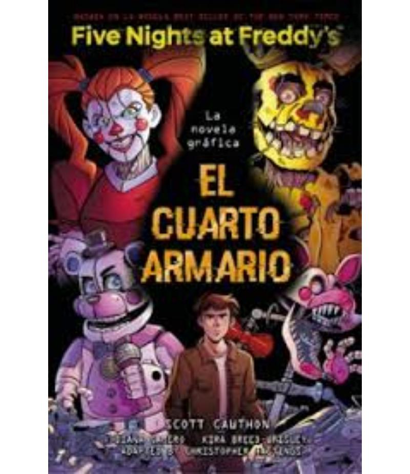 FIVE NIGHTS AT FREDDY´S 3 EL CURTO ARMARI NOVELA GRÁFICA