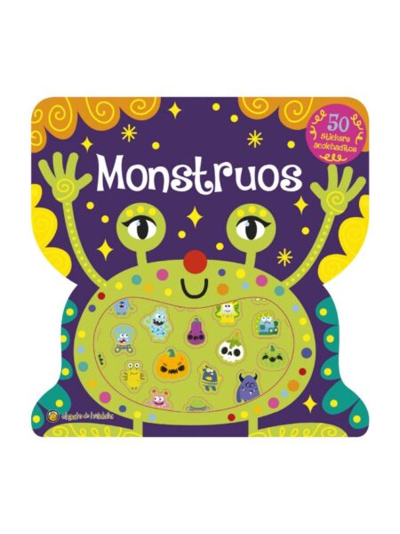 MONSTRUOS -STICKERS ACOLCHADITOS-