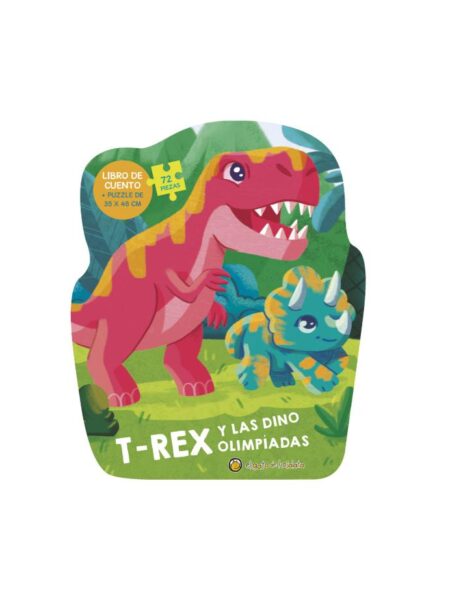 T-REX Y LAS DINO OLIMPÍADAS PUZZLE