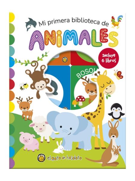 ANIMALES -MI PRIMERA BIBLIOTECA-