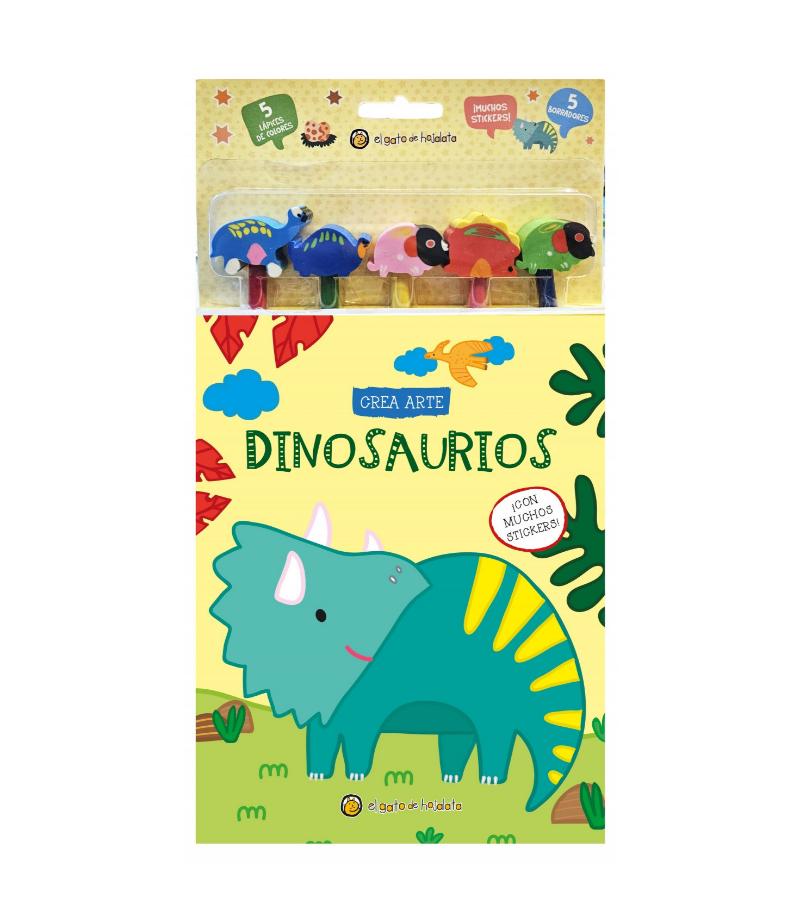 DINOSAURIOS -LAPICES Y BORRADORES-
