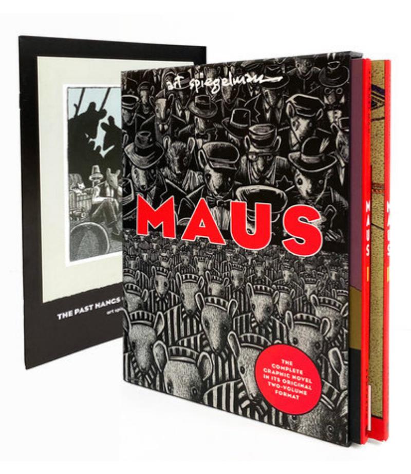 MAUS 1 & 2 INGLÉS -ESTUCHE-