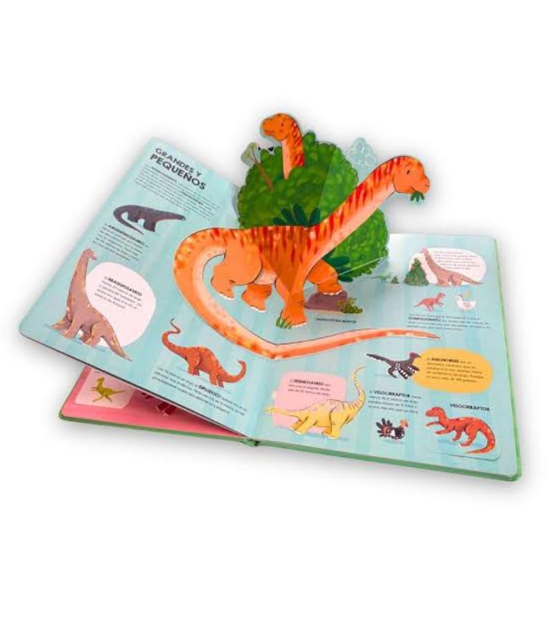 MI VIAJE DE EXPLORACIÓN DINOSAURIOS -POP UP- -TD-