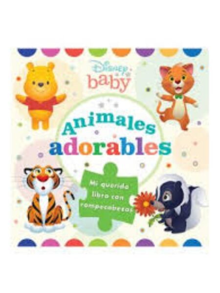 ANIMALES ADORABLES -DISNEY BABY- CON ROMPECABEZAS