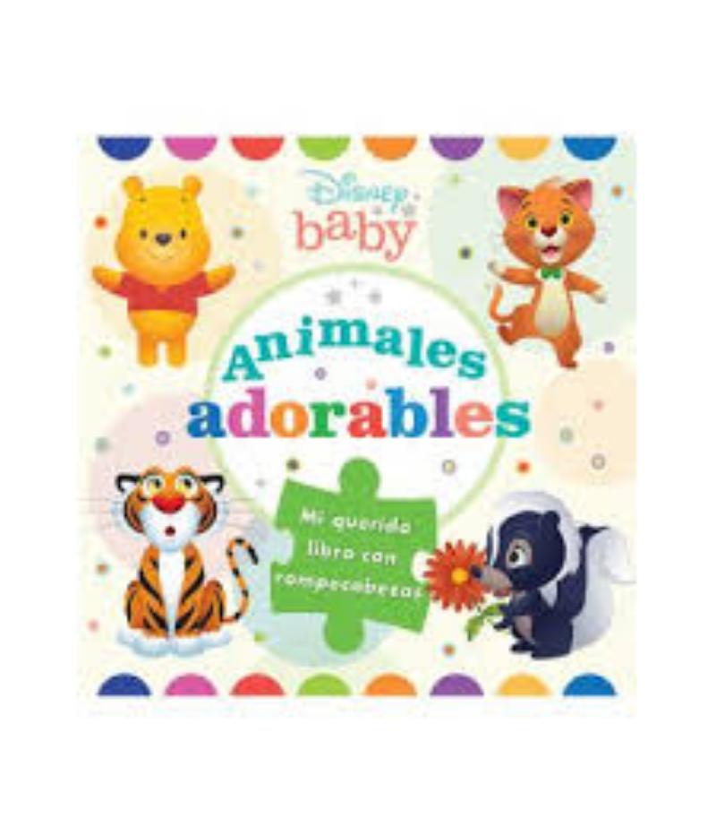 ANIMALES ADORABLES -DISNEY BABY- CON ROMPECABEZAS