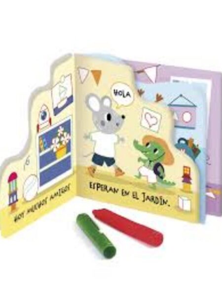 VAMOS AL JARDÍN DE NIÑOS -BAÑO Y COLOR-