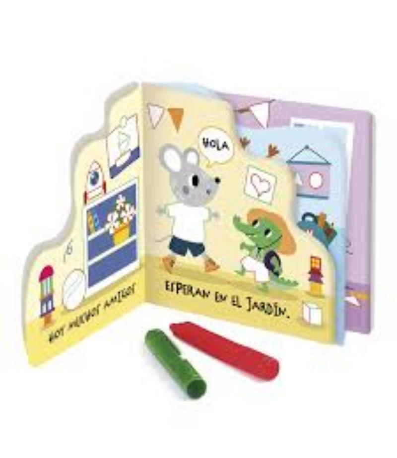 VAMOS AL JARDÍN DE NIÑOS -BAÑO Y COLOR-
