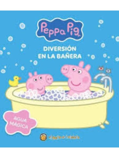 PEPPA PIG DIVERSIÓN EN LA BAÑERA -BAÑO Y MAGIA-