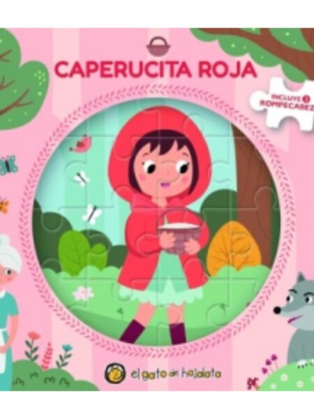 CAPERUCITA ROJA -LIBRO + 3 PUZLES-