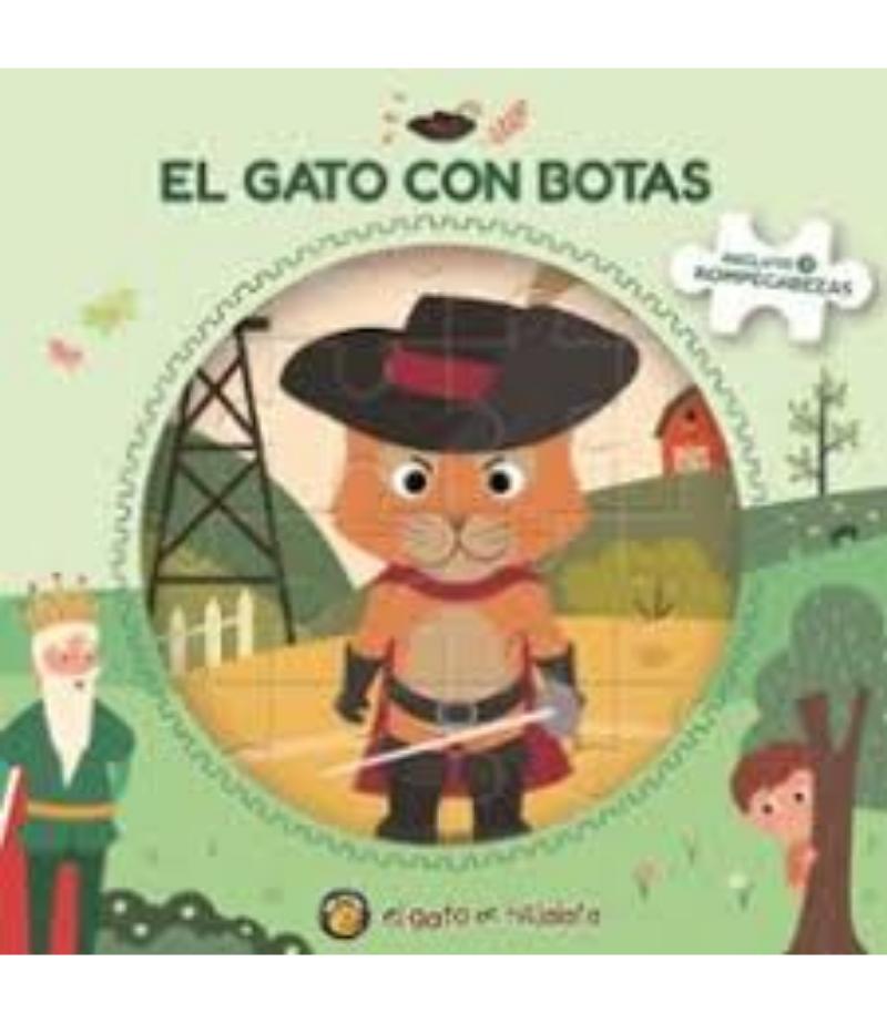 GATO CON BOTAS, EL -LIBRO + 3 PUZLES-