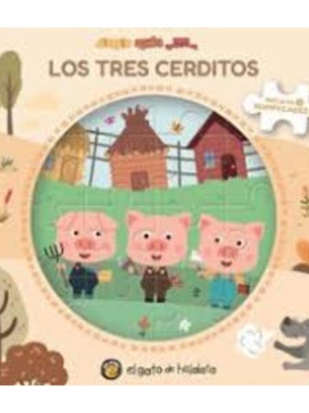 TRES CERDITOS, LOS -LIBRO + 3 PUZLES-