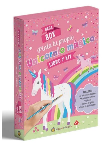 PINTA TU PROPIO UNICORNIO MÁGICO -MEGA BOX-