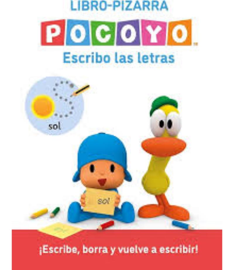 POCOYÓ ESCRIBO LAS LETRAS -LIBRO PIZARRA-