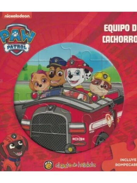 PAW PATROL EQUIPO DE CACHORROS -ARMAR Y JUGAR-