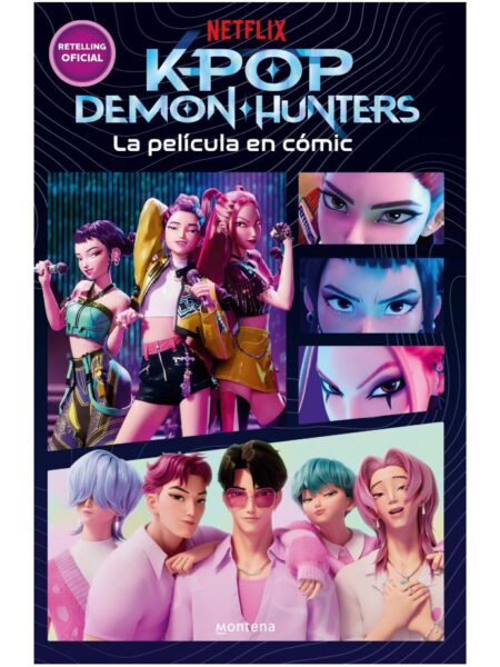 KPOP DEMON HUNTERS -LA PELÍCULA EN COMIC-