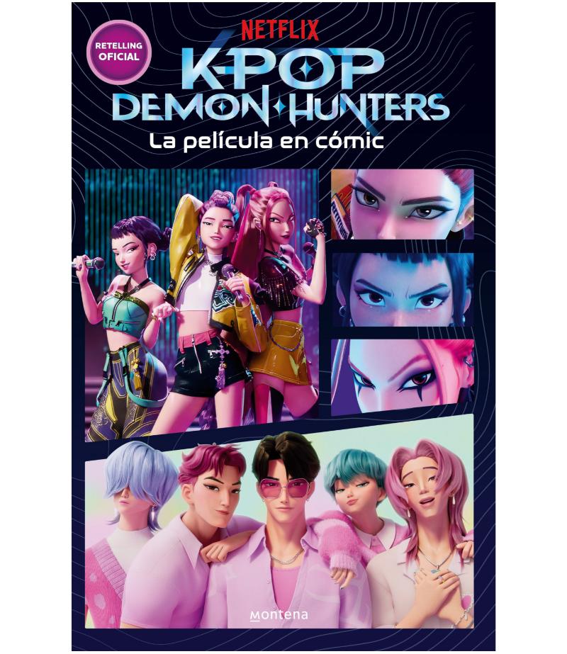 KPOP DEMON HUNTERS -LA PELÍCULA EN COMIC-