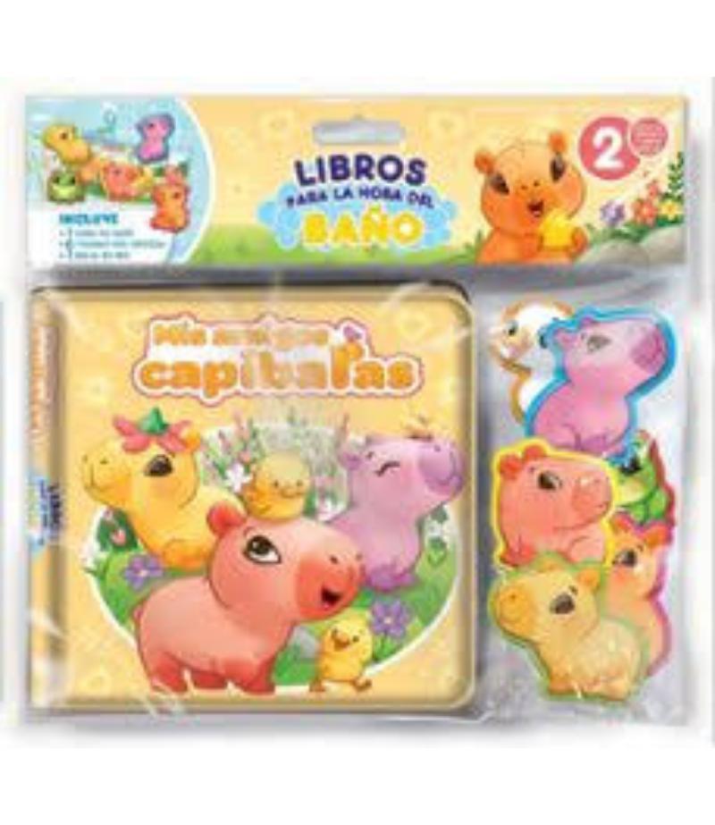 MIS AMIGOS CAPIBARAS -LIBRO BAÑO-