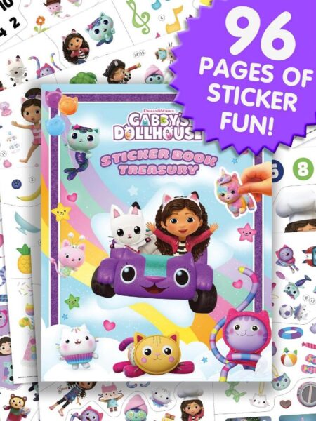 GABBY'S DOLLHOUSE STICKER BOOK TREASURY