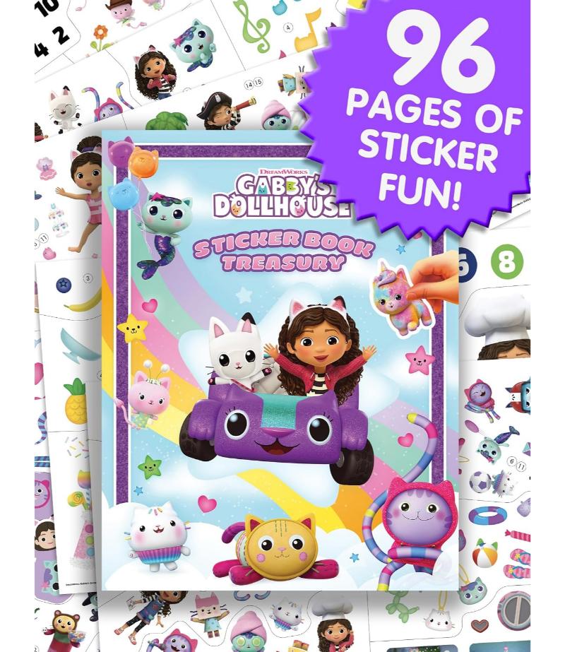GABBY'S DOLLHOUSE STICKER BOOK TREASURY