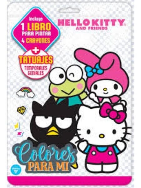 HELLO KITTY COLORES PARA MI -KIT-