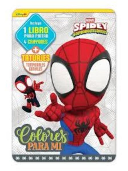 SPIDEY COLORES PARA MI -KIT-