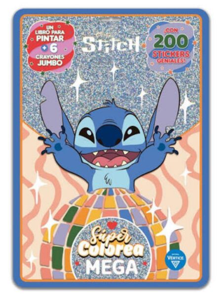 STITCH SÚPER COLOREA MEGA