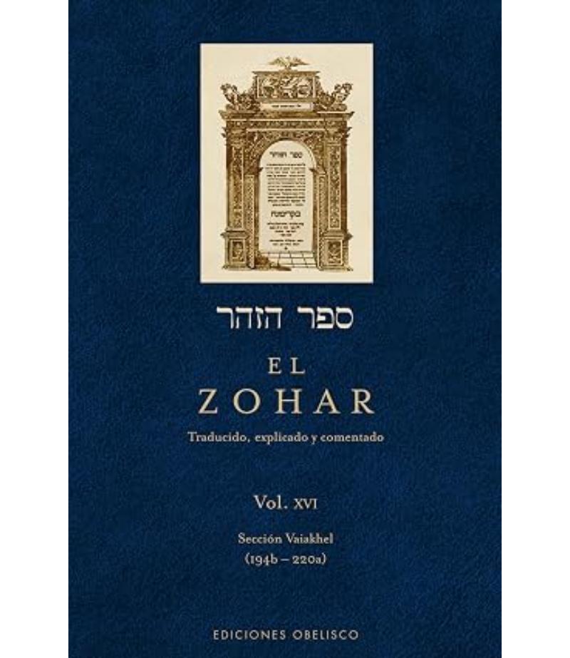 ZOHAR, EL -VOLUMEN 16-