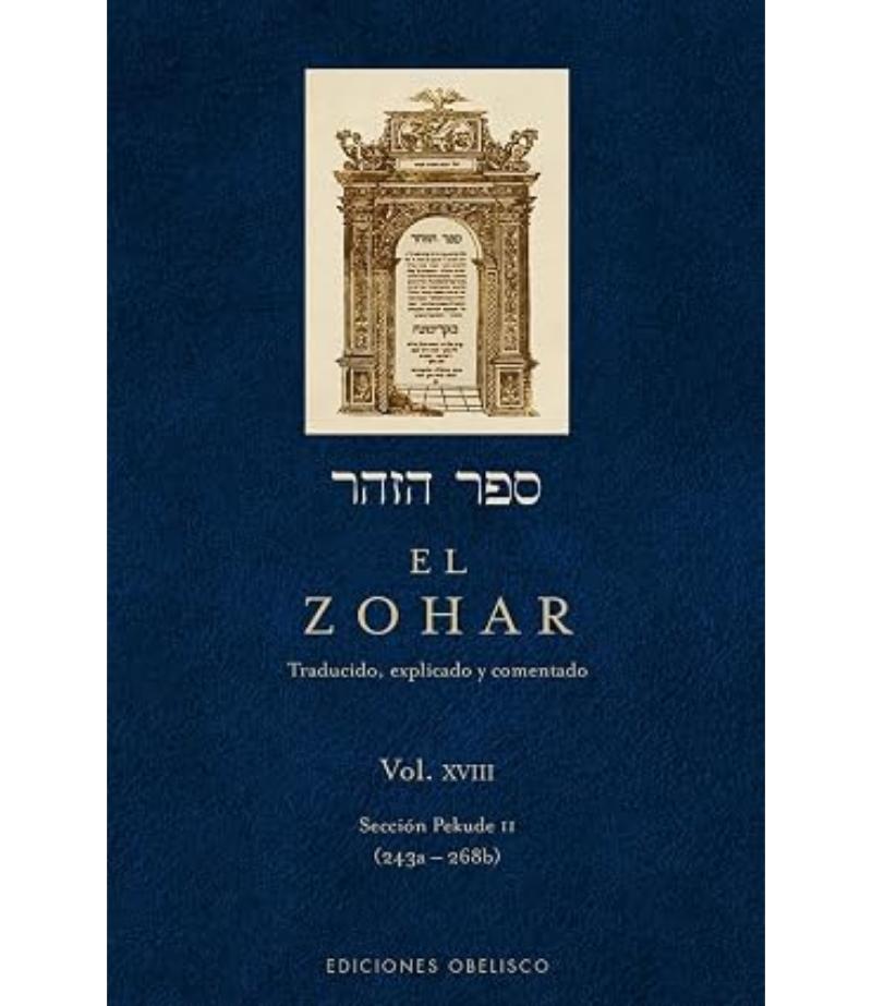 ZOHAR, EL -VOLUMEN 18-
