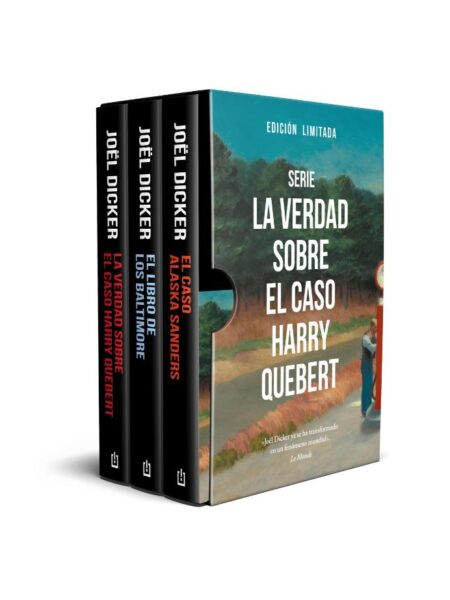 VERDAD SOBRE EL CASO HARRY QUEBERT, LA -ESTUCHE TRILOGIA-