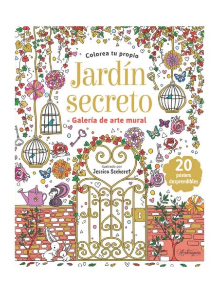 COLOREA TU PROPIO JARDÍN SECRETO