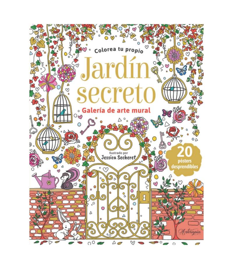COLOREA TU PROPIO JARDÍN SECRETO