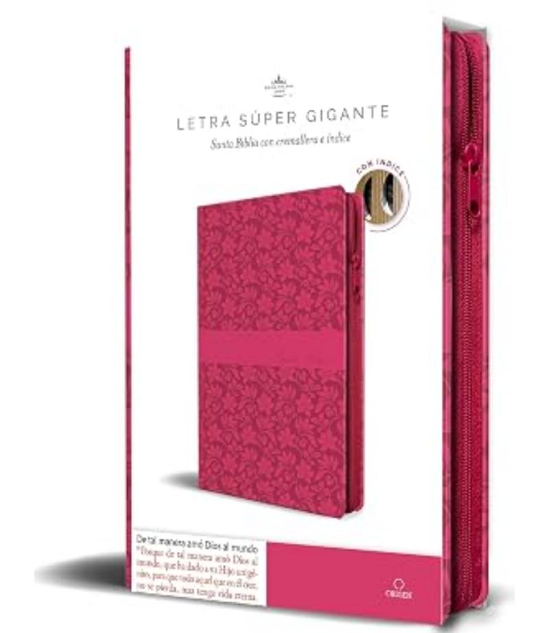 BIBLIA REINA VALERA RVR 1960 -FUCSIA-