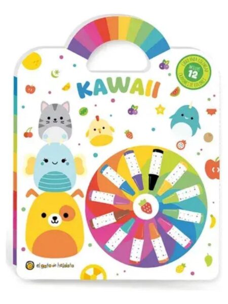 CRAYONES DE COLORES KAWAII