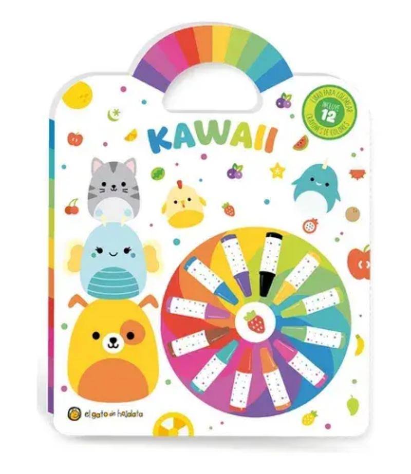 CRAYONES DE COLORES KAWAII