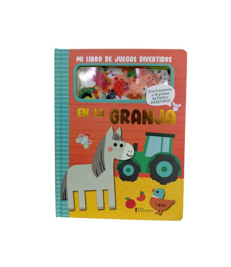 MI LIBRO DE JUEGOS DIVERTIDOS EN LA GRANJA