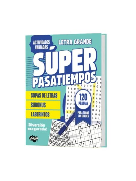 SUPER PASATIEMPOS AGUAMARINA