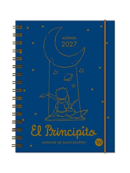 AGENDA EL PRINCIPITO 2027 AZUL