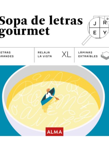 SOPAS DE LETRAS GOURMET -CUADRADOS XL-