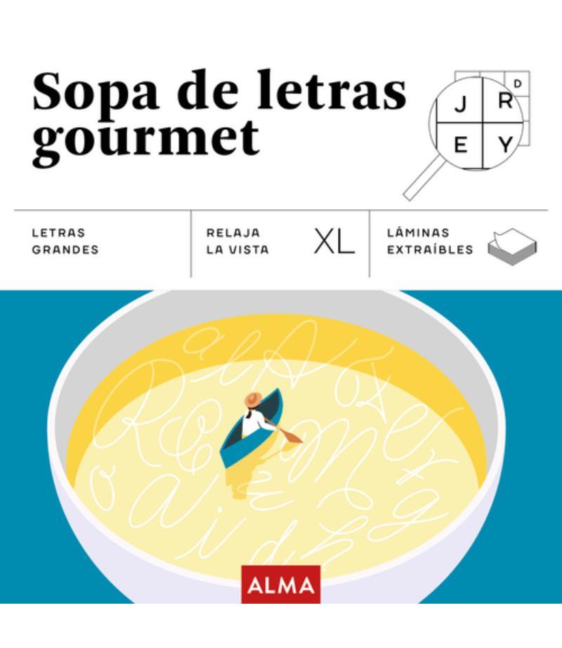 SOPAS DE LETRAS GOURMET -CUADRADOS XL-