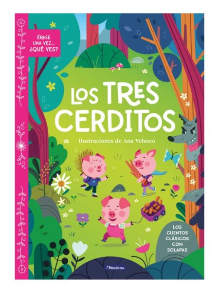 TRES CERDITOS, LOS -CUENTOS CLÁSICOS CON SOLAPAS-