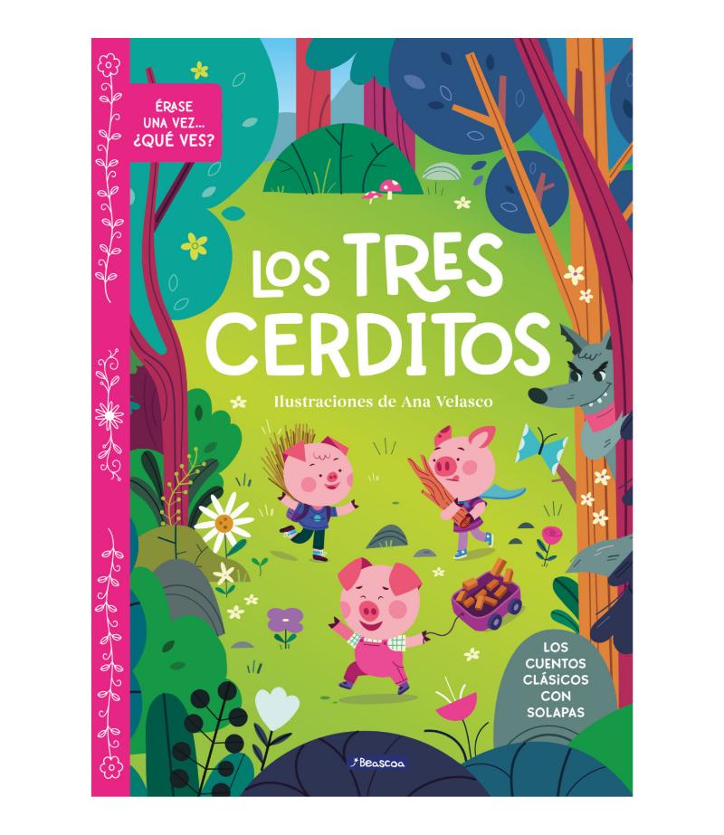 TRES CERDITOS, LOS -CUENTOS CLÁSICOS CON SOLAPAS-