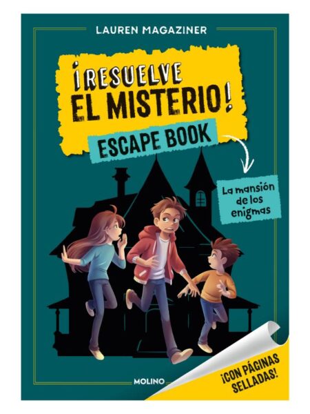 RESUELVE EL MISTERIO! ESCAPE BOOK 1 -LA MANSIÓN DE LOS ENIGMAS-