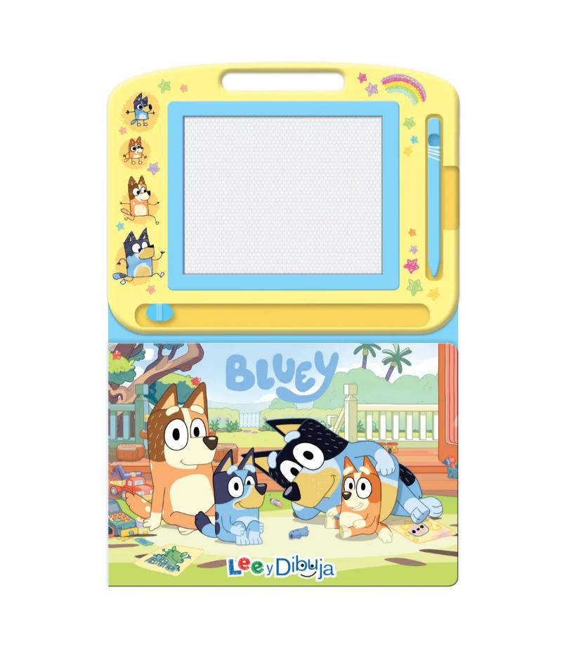 BLUEY LEE Y DIBUJA