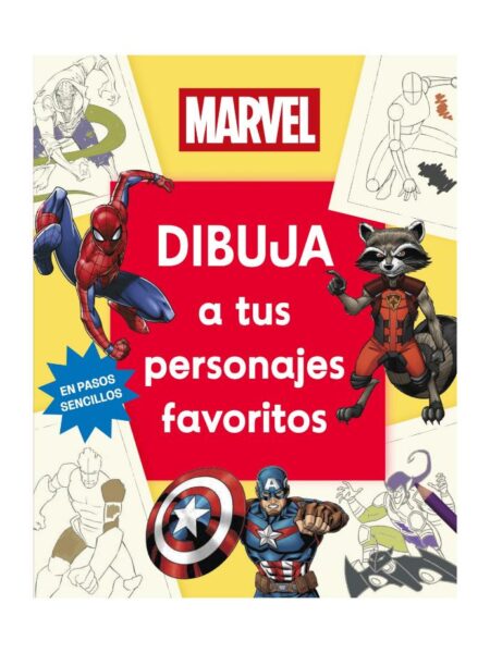 MARVEL DIBUJA A TUS PERSONAJES FAVORITOS