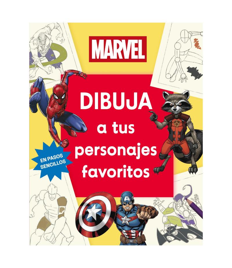 MARVEL DIBUJA A TUS PERSONAJES FAVORITOS