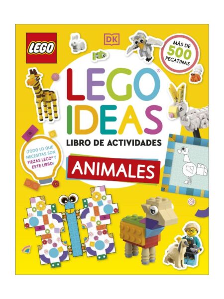 LEGO IDEAS LIBRO DE ACTIVIDADES ANIMALES