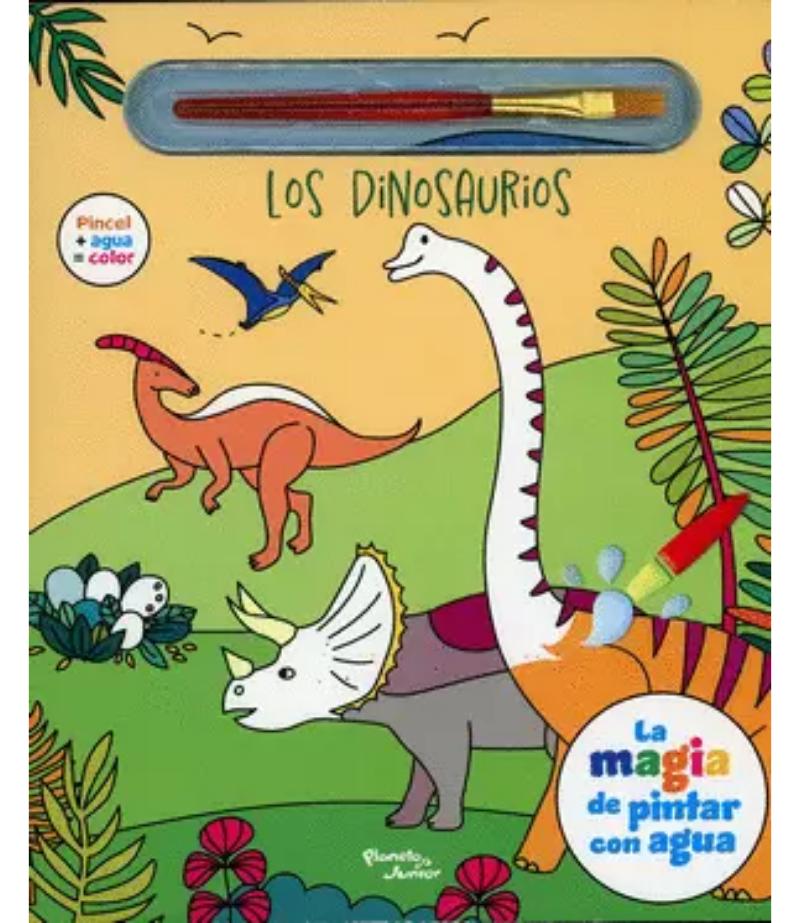 MAGIA DE PINTAR CON AGUA, LA -LOS DINOSAURIOS-